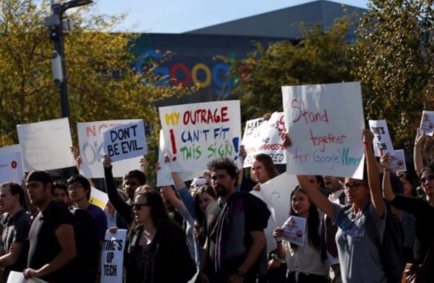 2019公务员申论热点：谷歌员工罢工 全球办事处参与